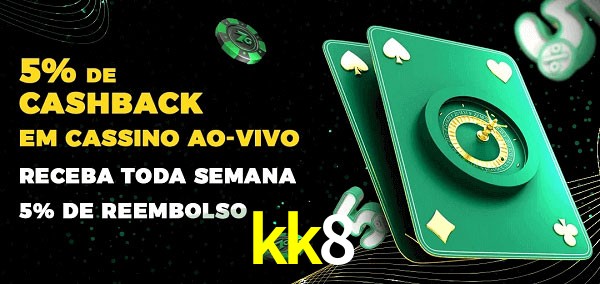 Promoções do cassino ao Vivo kk8